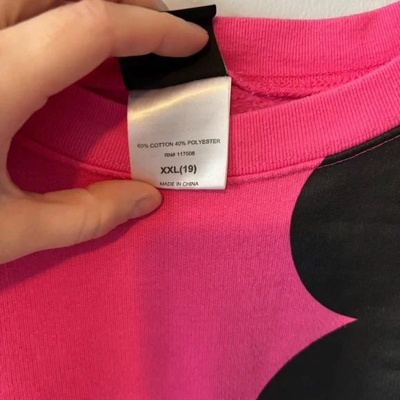 Disney - Pink Mickey Mouse Sweatshirt - Picture 4 of 7